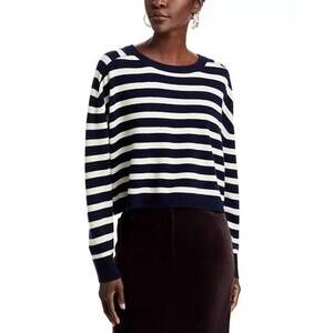 NEW VANESSABRUNO eglantine sweater in marine ecru